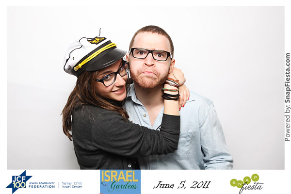 Photo Booth at Israel in the Gardens