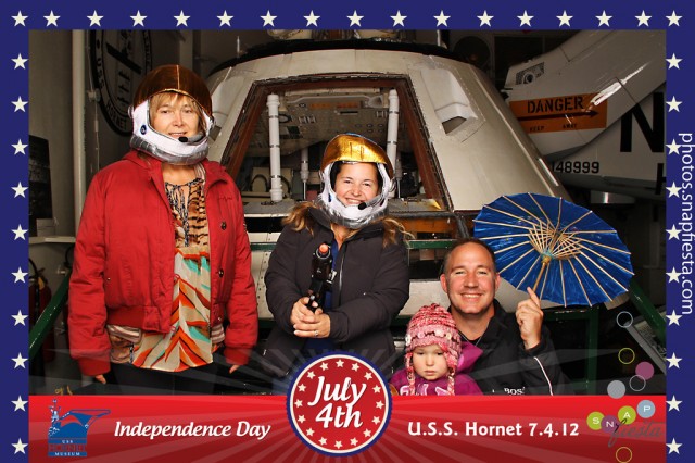USS Hornet July 4th